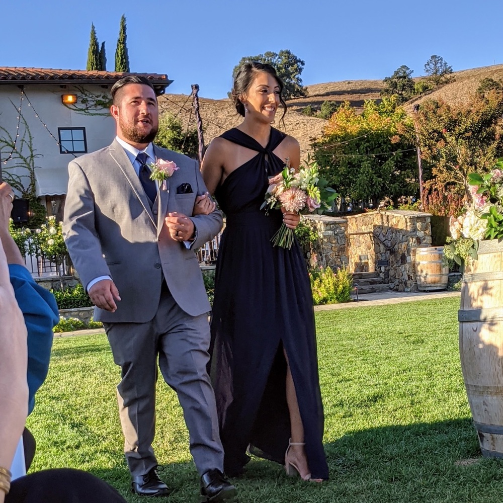 Bill Levkoff bridesmaids dress